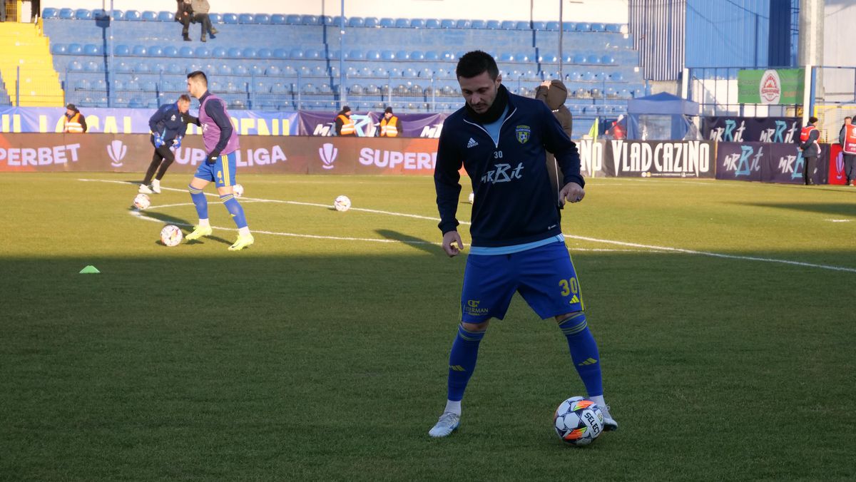 Unirea Slobozia - CFR Cluj, înainte de meci / 15.12.2024