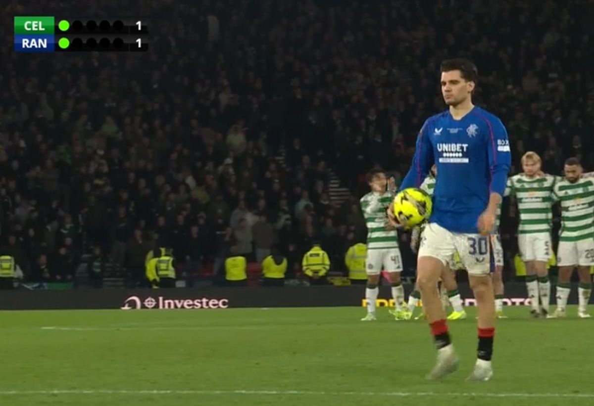 Celtic - Rangers 3-3 (5-4 la pen.) » Ianis Hagi pierde finala Cupei Ligii Scoției la loviturile de departajare!