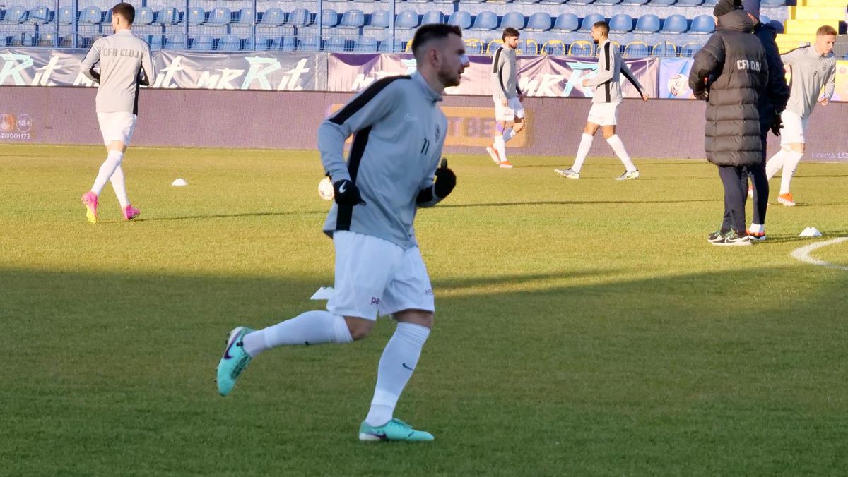 Unirea Slobozia - CFR Cluj, înainte de meci / 15.12.2024