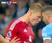 Duelul dintre Hojlund și Kyle Walker