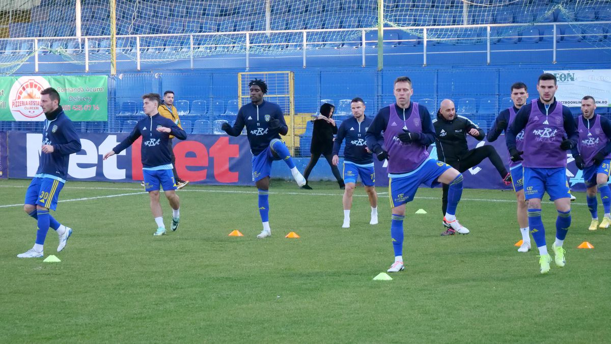 Unirea Slobozia - CFR Cluj, înainte de meci / 15.12.2024