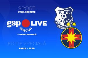 Farul - FCSB, la GSP Live Special » Mihai Mironică analizează duelul împreună cu invitații Raul Rusescu și Răzvan Stanca