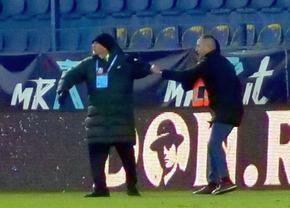 Dan Petrescu, de necontrolat în Unirea Slobozia - CFR Cluj » „Galben” în prima repriză, eliminat spre final!
