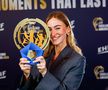 A câștigat trofeul de cea mai bună handbalistă a anului și a avut o apariție încântătoare » Imagini superbe pe covorul roșu de la Viena