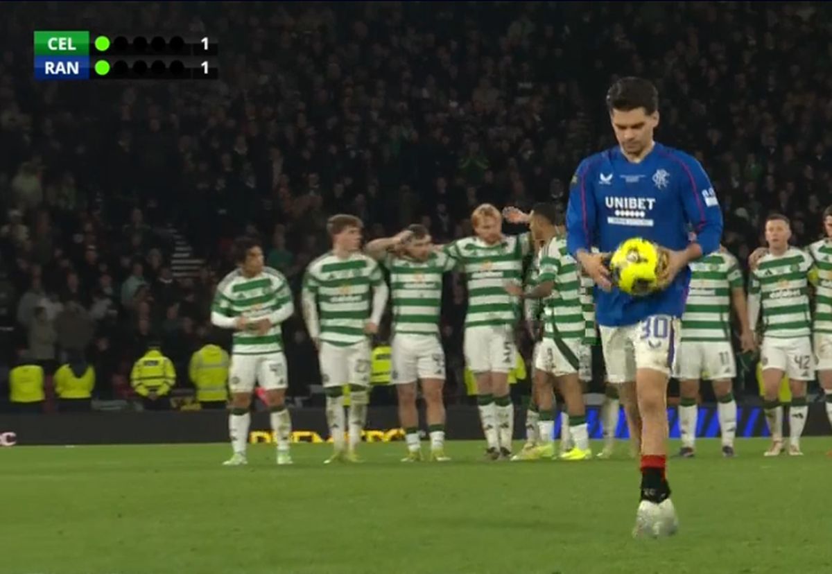 Celtic - Rangers 3-3 (5-4 la pen.) » Ianis Hagi pierde finala Cupei Ligii Scoției la loviturile de departajare!