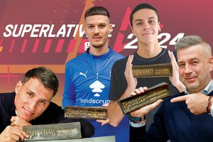 CAMPIONII Superlativelor GSP, cea de-a 59-a ediție: Dennis Man (Fotbalistul Anului), Edward Iordănescu (Antrenorul Anului), Risto Radunovic (Jucătorul Străin al anului) și David Popovici (Sportivul Anului)!