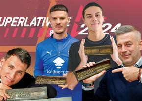 CAMPIONII Superlativelor GSP, cea de-a 59-a ediție: Dennis Man (Fotbalistul Anului), Edward Iordănescu (Antrenorul Anului), Risto Radunovic (Jucătorul Străin al anului) și David Popovici (Sportivul Anului)!