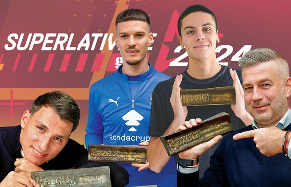 CAMPIONII Superlativelor GSP, cea de-a 59-a ediție: Dennis Man (Fotbalistul Anului), Edward Iordănescu (Antrenorul Anului), Risto Radunovic (Jucătorul Străin al anului) și David Popovici (Sportivul Anului)!