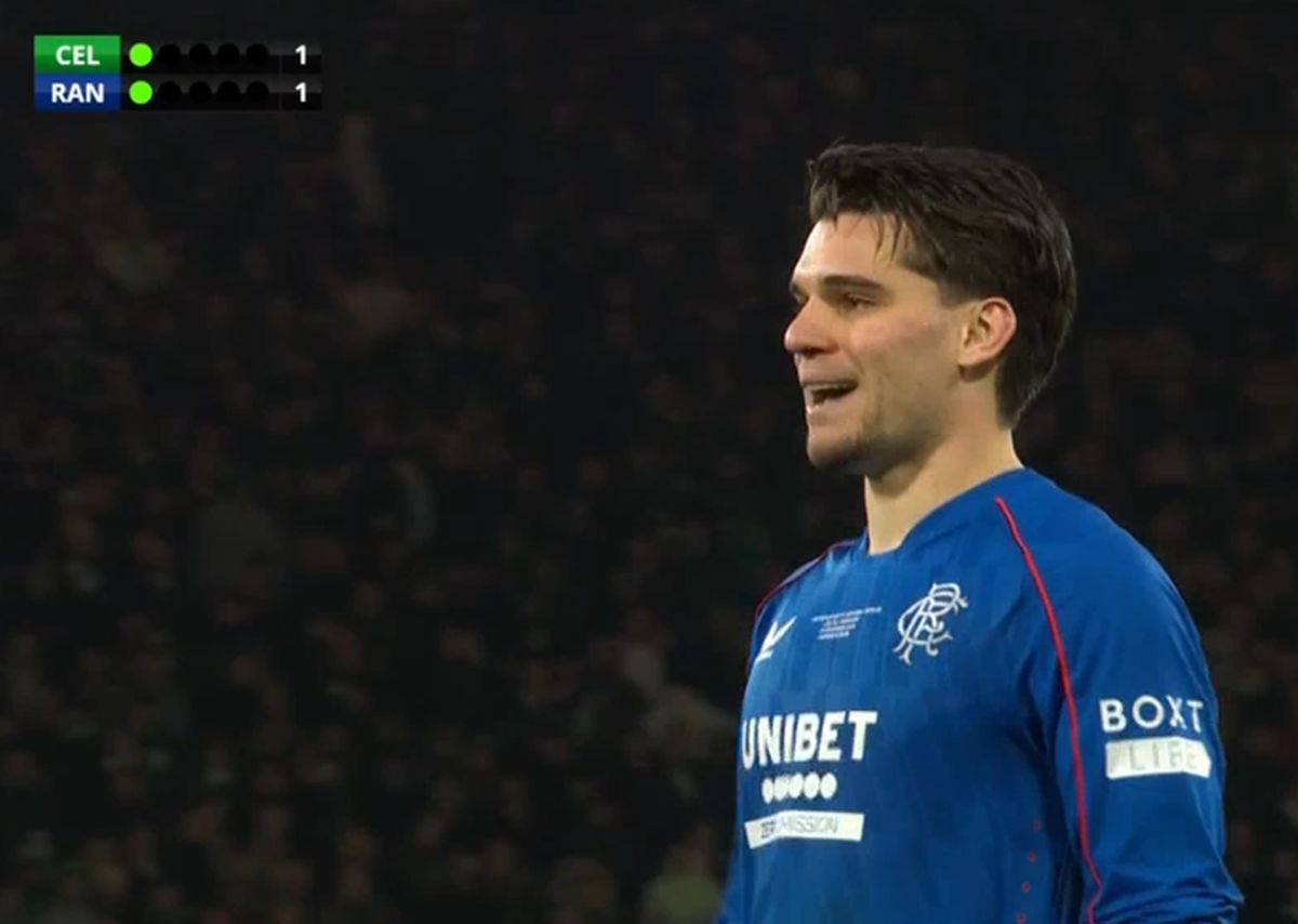 Celtic - Rangers, penalty-ul lui Ianis Hagi în finala Cupei Ligii Scoției