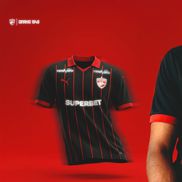 Dinamo și-a prezentat al patrulea rând de echipamente pentru acest sezon // FOTO: Facebook @Dinamo Bucuresti