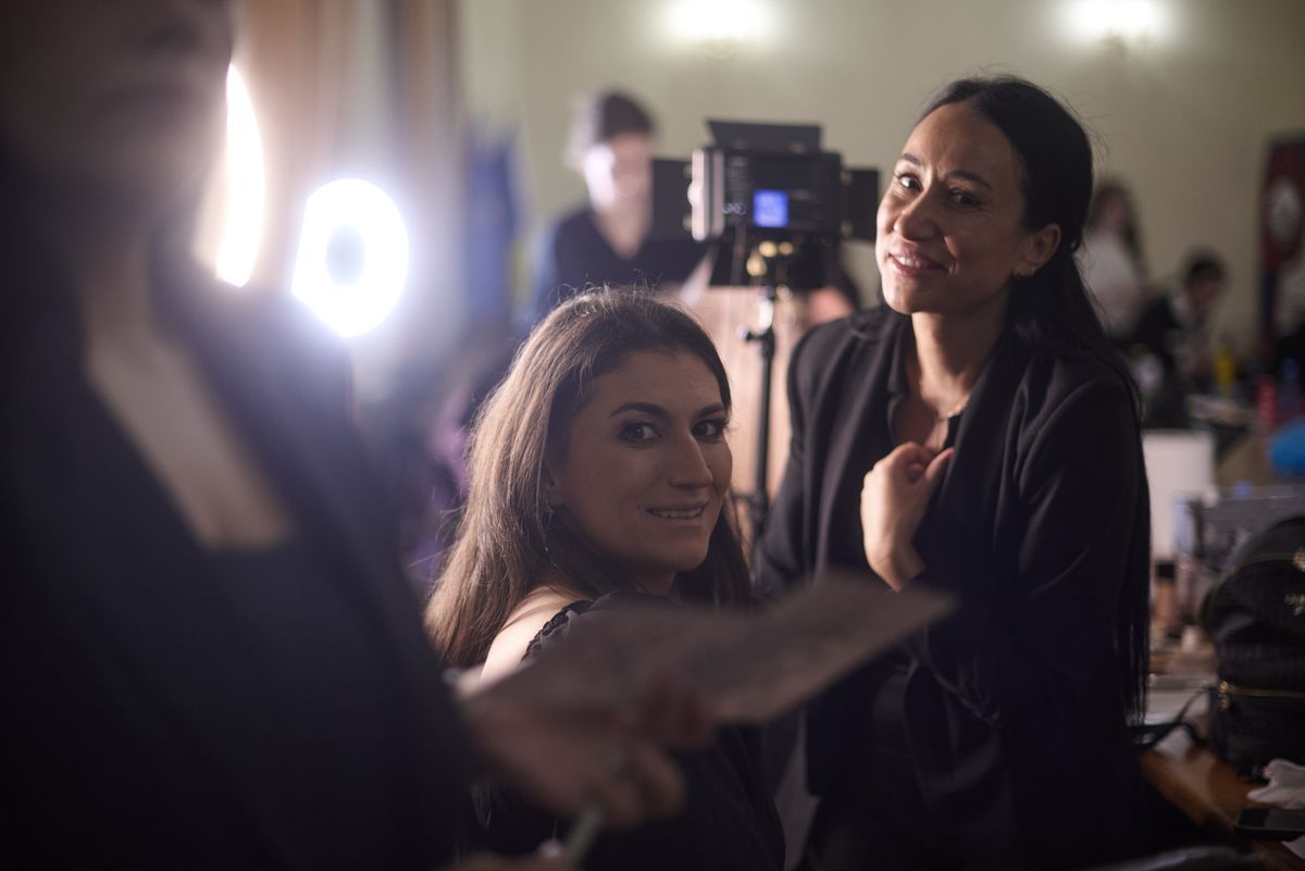 Radiș, Bodnar, Rusu - canotaj - Balul Camerei Comerț - Bukarest Fashion Week 2025 - Foto: Vlad Mihăilescu, Justin Gafiuc