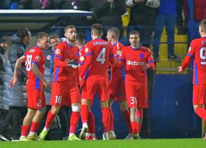 FCSB, victorie cu emoții la Clinceni! Salvați de eliminarea din repriza secundă » Clasamentul în Superliga