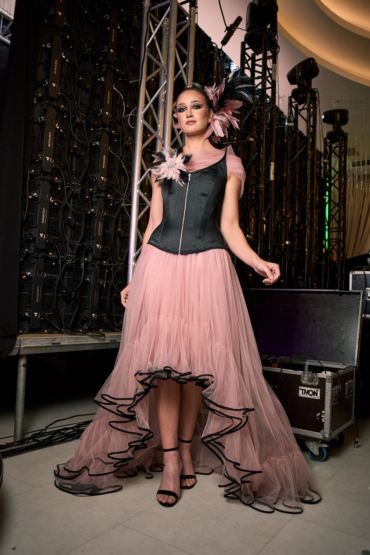 Radiș, Bodnar, Rusu - canotaj - Balul Camerei Comerț - Bukarest Fashion Week 2025 - Foto: Vlad Mihăilescu, Justin Gafiuc