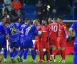 Daniel Șerbănică, cartonaș roșu în Slobozia - FCSB! Tănase a primit „galben” pentru proteste // FOTO: Cristi Preda (GSP.ro)