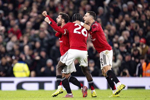 Bruno Fernandes a înscris un gol superb în Man. United - Bournemouth. foto: Imago