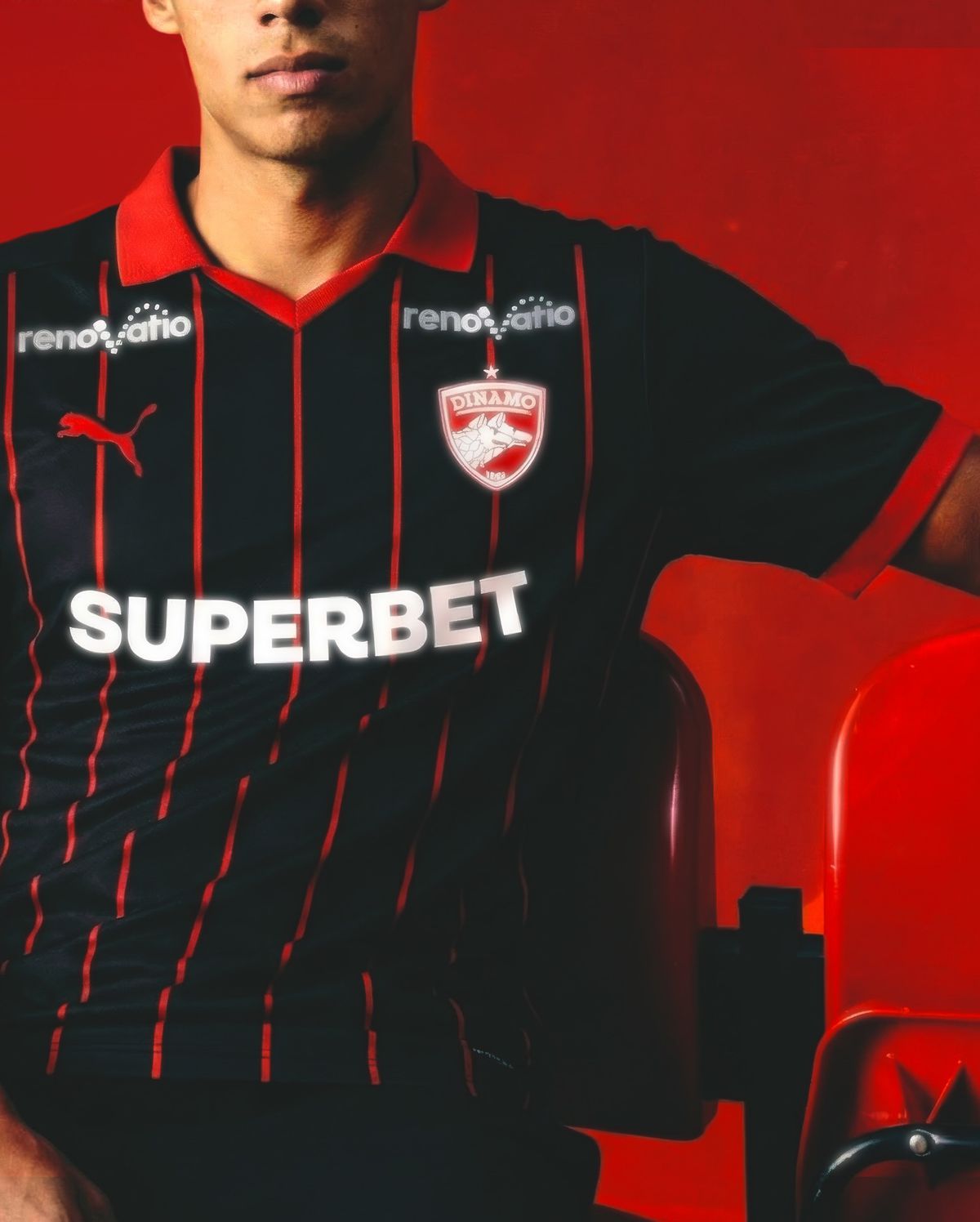 Dinamo și-a prezentat al patrulea rând de echipamente: „Păstrează legătura cu trecutul glorios al clubului”