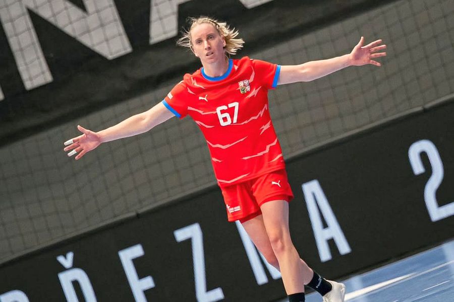 Veronika Mala. Foto: Instagram Gloria Bistrița a transferat două jucătoare care au evoluat la Campionatul Mondial