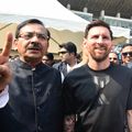 Messi, în cadrul vizitei sale în India / Imago Images
