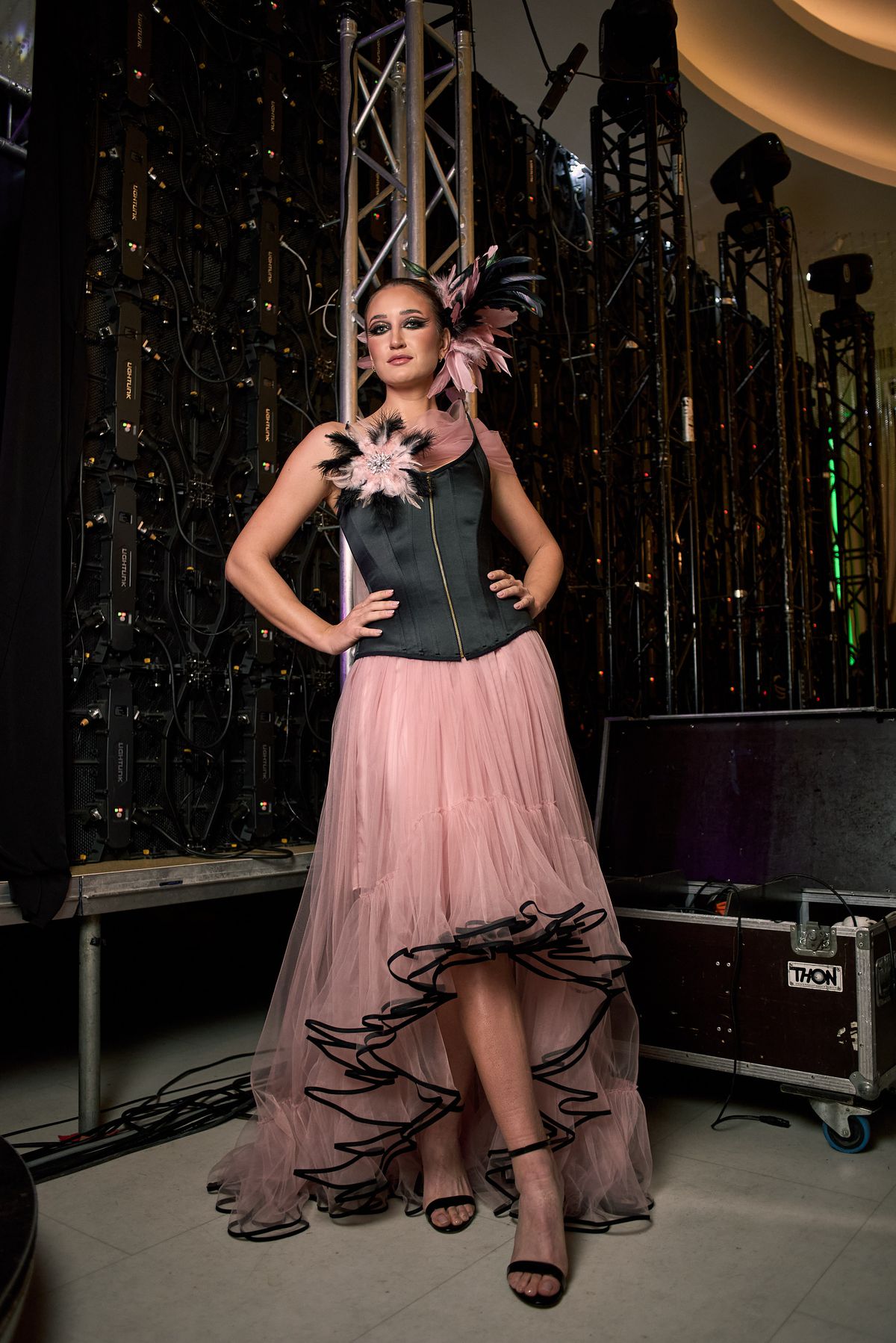 Radiș, Bodnar, Rusu - canotaj - Balul Camerei Comerț - Bukarest Fashion Week 2025 - Foto: Vlad Mihăilescu, Justin Gafiuc