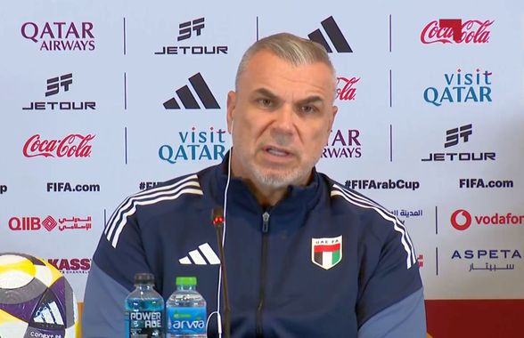 Încă un obiectiv ratat! Cosmin Olăroiu, umilit în FIFA Arab Cup