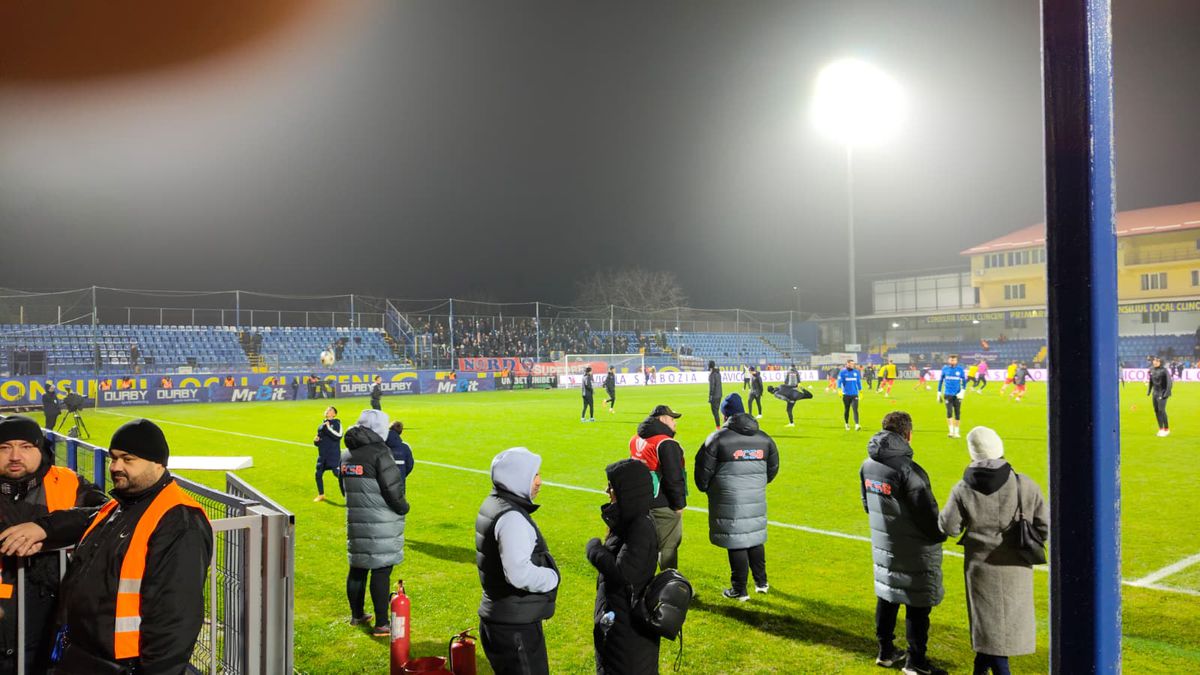 Unirea Slobozia - FCSB, înainte de meci (12 dec 2025)