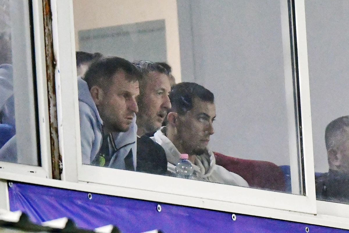 Andre Duarte a urmărit Unirea Slobozia - FCSB alături de Mihai Stoica