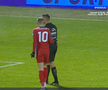 Florin Tănase, cartonaș galben pentru proteste în Slobozia - FCSB // FOTO: captură Prima Sport