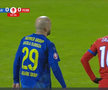 Florin Tănase, cartonaș galben pentru proteste în Slobozia - FCSB // FOTO: captură Prima Sport