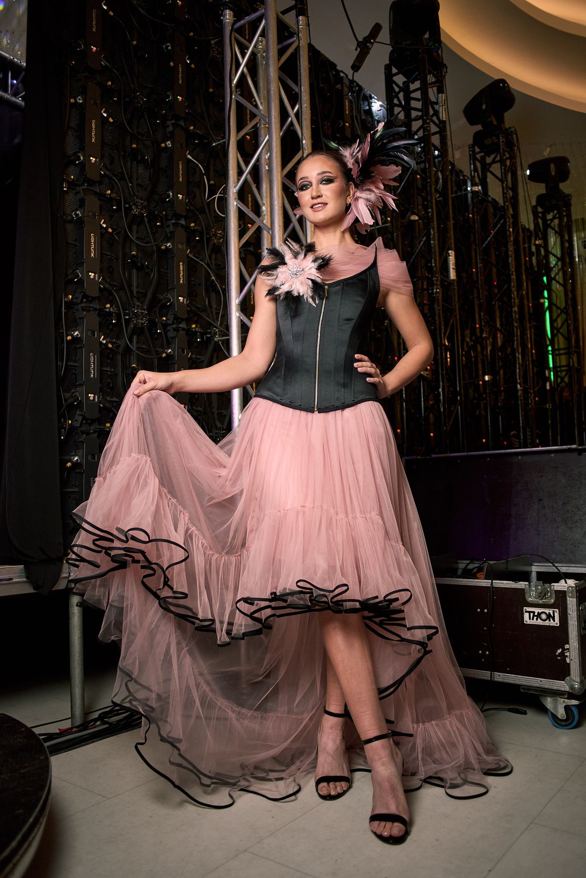 Radiș, Bodnar, Rusu - canotaj - Balul Camerei Comerț - Bukarest Fashion Week 2025 - Foto: Vlad Mihăilescu, Justin Gafiuc