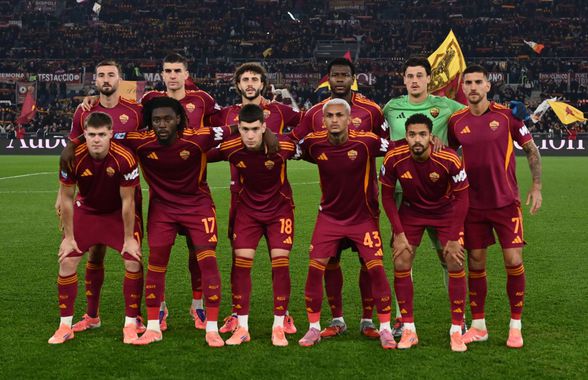 Idee simpatică pentru anunțul titularilor din partida cu Como » Ce a pus AS Roma în locul pozelor jucătorilor!