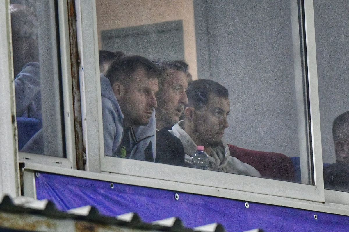 Andre Duarte a urmărit Unirea Slobozia - FCSB alături de Mihai Stoica