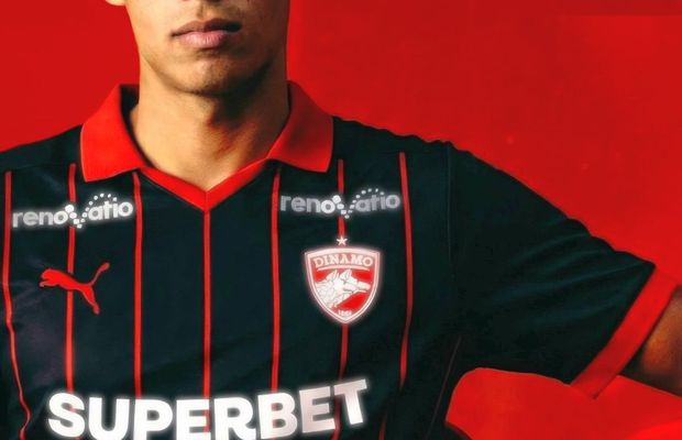 Dinamo și-a prezentat al patrulea rând de echipamente: „Păstrează legătura cu trecutul glorios al clubului”