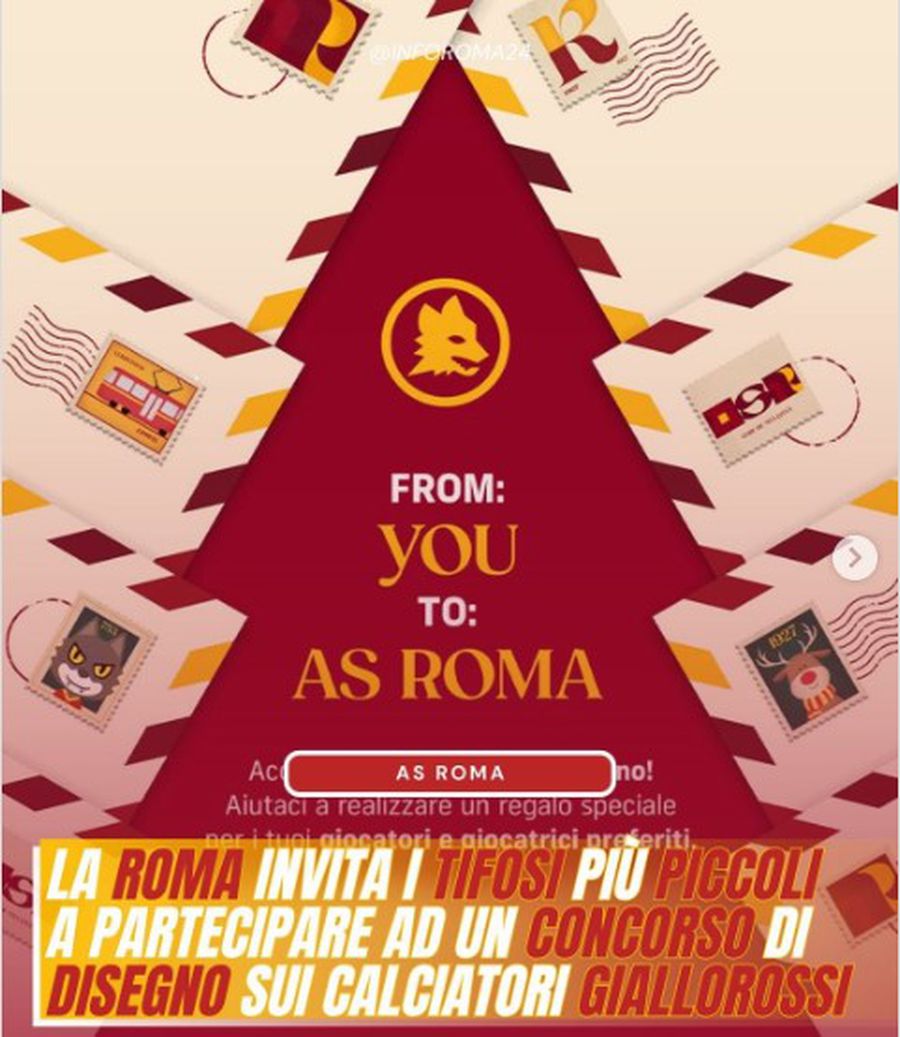 Idee simpatică pentru anunțul titularilor din partida cu Como » Ce a pus AS Roma în locul pozelor jucătorilor!