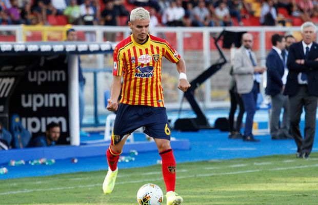 Romario Benzar lângă Dragomir » După doar un tur în Serie A, fostul fundaş FCSB-ist va fi împrumutat de Lecce la Perugia