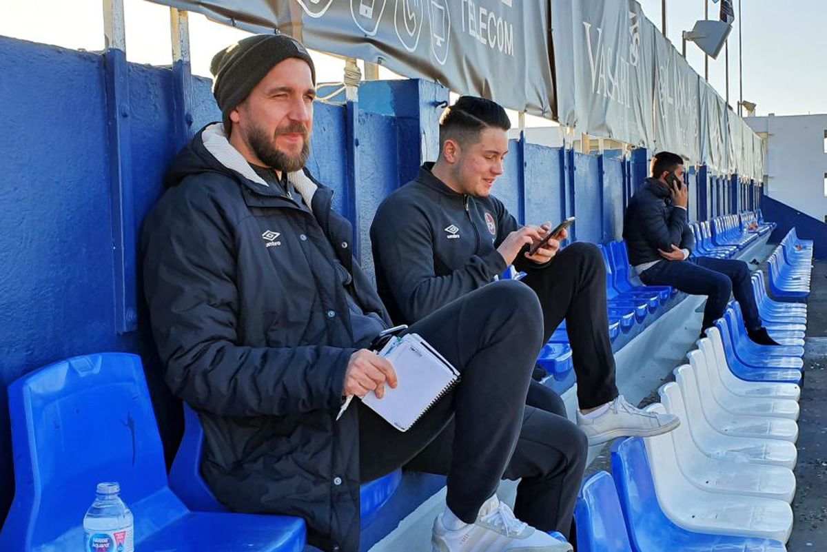 FCSB - FC BASEL // FOTO EXCLUSIV Scouteri din Germania la amicalul „roș-albaștrilor”: „Sunt mulți jucători interesanți”