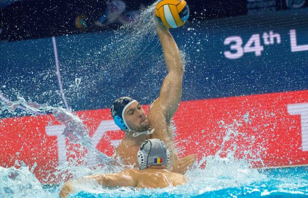 România, înfrângere cu campioana olimpică la Europeanul de polo de la Budapesta
