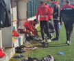 DINAMO // VIDEO+FOTO „Câinii” au început antrenamentul glumind cu Mirel Rădoi, dar l-au terminat cu o nouă grijă: Florin Bejan s-a accidentat