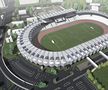 Așa arată proiecul din 2014 pentru stadionul din Bacău. Acesta ar putea fi utilizat pentru construirea noii arene