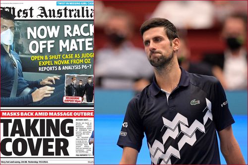 Novak Djokovic (34 de ani, 1 ATP) a fost deportat din Australia, după ce a pierdut apelul la decizia de a i se anula viza. Un ziar din Perth, Australia de Vest, a salutat decizia autorităților.