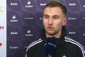 Denis Drăguș, la microfon, după golul din derby: „Ești singurul atacant de la Standard care marchează”