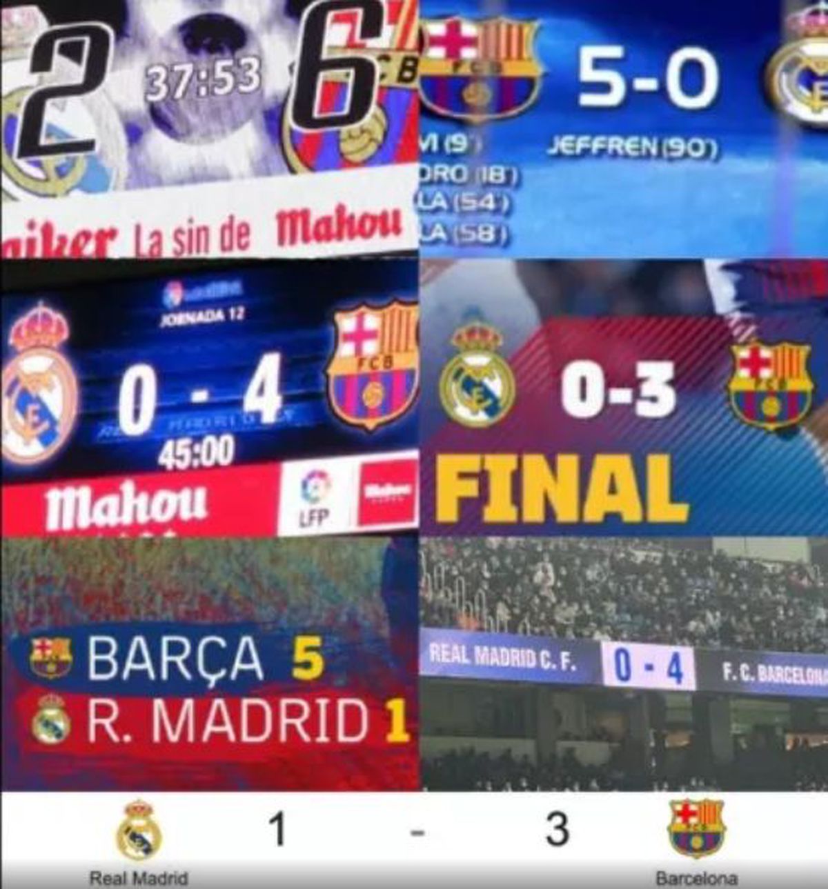 Real Madrid, ținta ironiilor după înfrângerea cu Barcelona » Cele mai bune memeuri după Supercupa pierdută cu Barcelona