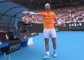 Rafael Nadal, protagonistul unui moment bizar la Australian Open: „Copilul de mingi mi-a luat racheta”