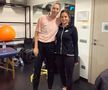 Julia Moldovan și Maria Sharapova / Sursă foto: instagram.com/julia.moldovan/
