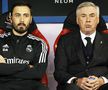 Carlo Ancelotti, alături de fiul Davide // foto: Guliver/gettyimages