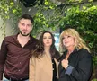 Alex Pițurcă, alături de Claudia, sora sa, și mama Maria