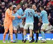 Jucătorii lui Manchester City i-au reproșat arbitrului golul validat // foto: Imago Images