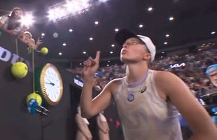„Nu face asta, OK?!” » Iga Swiatek aproape că a fost lovită de un spectator după victoria de la Australian Open