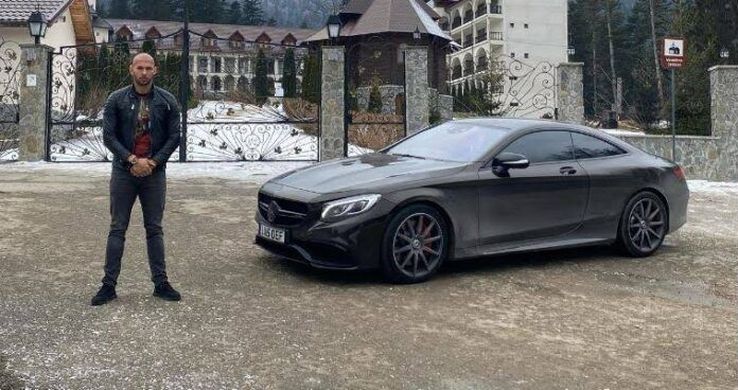 Mercedes B63 Brabus S63 Coupe - 165.000 euro. Foto: Instagram Andrew Tate