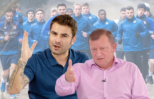 Contre în direct! Mutu l-a numit antrenor învechit pe Dorinel Munteanu și imediat a venit replica „principalului” Oțelului