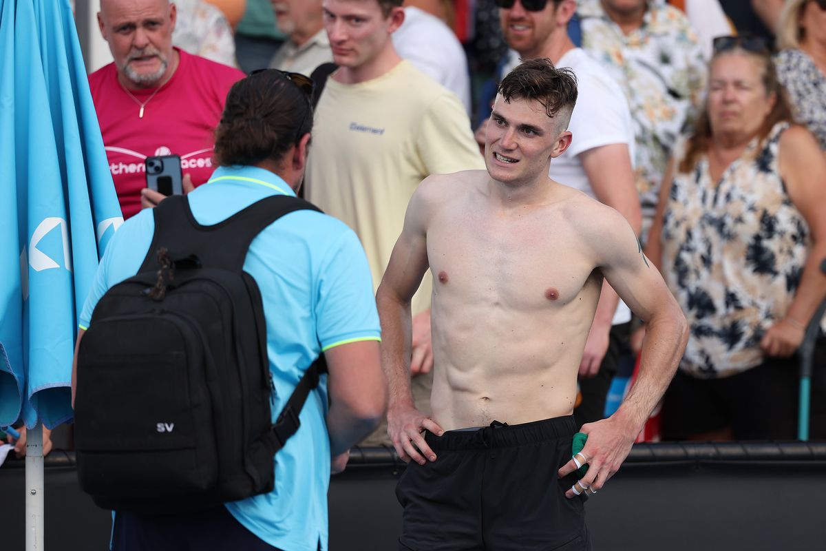 Jack Draper a vomitat după meciul din turul 1 de la Australian Open